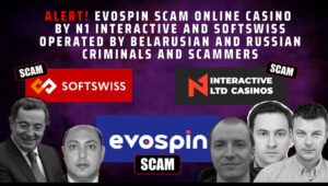 Fraud alert - Cybercrime - Evospin casino scam online casino